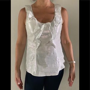 Moving sale Express metallic top size M